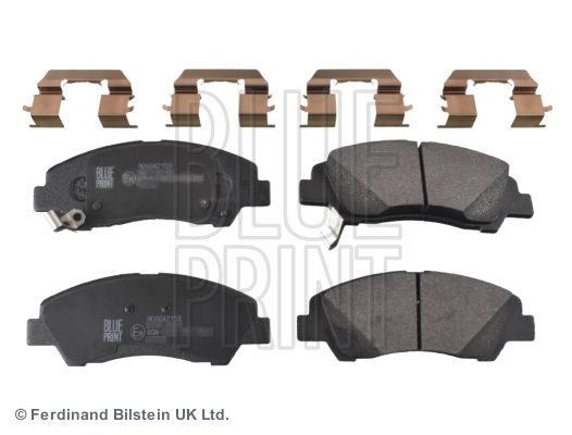 BLUEPRINT ADG042158 Ön Fren Balata Hyundai İ10 1.0l 1.2l G3la G4la 13-> - Aşınma Ikaz Soketli