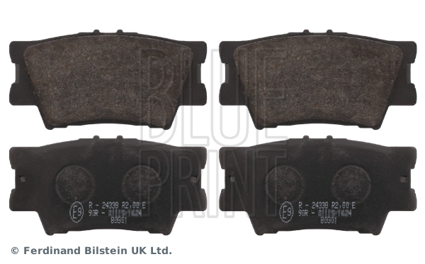 BLUEPRINT ADT342168 Arka Fren Balata Toyota Rav4 2.0l 1az-Fe Aca30 Aca31 06-12 / 2.0l 1ad-Ftv D4-D Ala40 12->