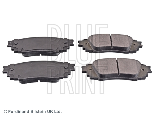 BLUEPRINT ADT342227 Arka Fren Balata Toyota C-Hr 1.2l 8nrfts Ngx10 16-> 1.8l 2zr-Fxe Hybrid Zyx10 16->