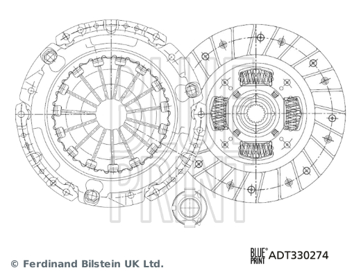 BLUEPRINT ADT330274 Debriyaj Seti Toyota