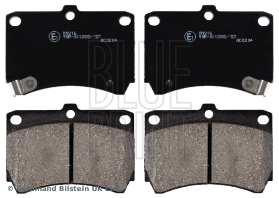 BLUEPRINT ADM54249 Ön Fren Balata Mazda 323 1.6l B6 Bg Kasa 89-95 / 1.5l Z5 Dohc Ba Kasa 96-98