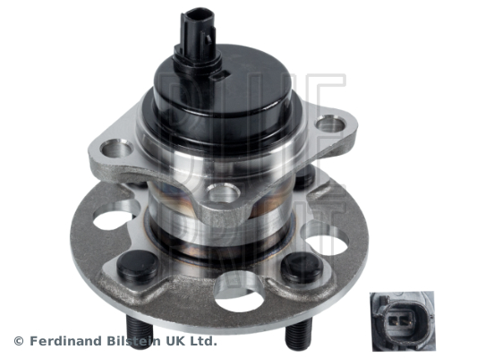 BLUEPRINT ADT38387 Arka Teker Poryasi Rulmanli Toyota Yaris 1.0l 1kr-Fe Ksp90 06-11 / 1.3l 2szfe Scp90 Vvti 06-11 / 1.33l 1nr-Fe Nsp90 06-11 / 1.4l 1ndtv D-4d Nlp90 Nlp130 06-> 4 Bijon