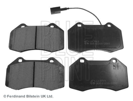 BLUEPRINT ADL144208 Ön Balata Fişli Grande Punto 199 1.4 Abarth 12/07 > Fiat 500 1.4 10 > Alfa Mito 1.4tjet 1.4t 08 >