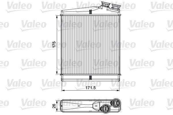 VALEO 811512 Kalorifer Radyatoru 204dtd Aj20d4 Discovery Sport L550 Freelander 2 L359 R.R Evoque L538 Volvo V60 Is80 2 S60 2