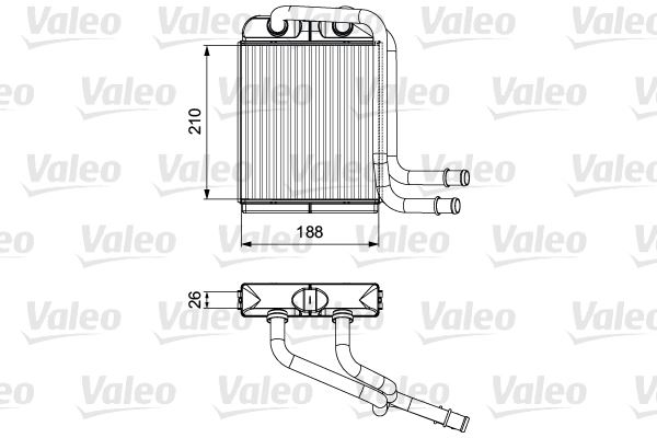 MGA-81313 Kalorifer Radyatoru Brazing (Vw Transporter T5 03-19)