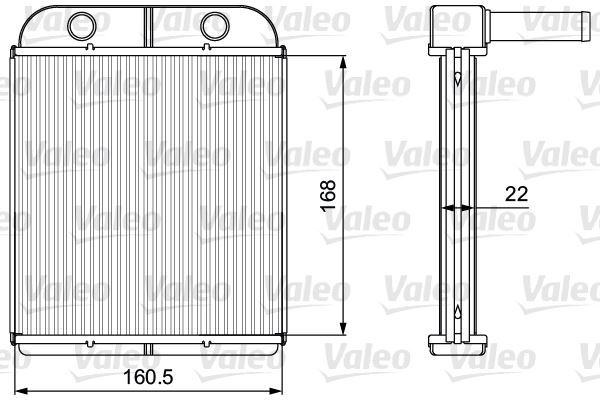 VALEO 811559 Kalorifer Radyatörü Kia Carnival