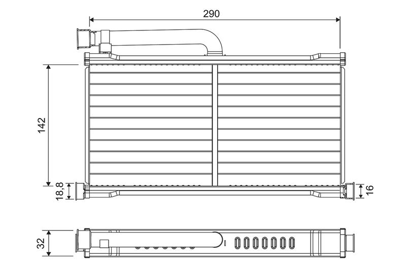 VAL-811570 Kalorifer Radyatoru A6 3-Series