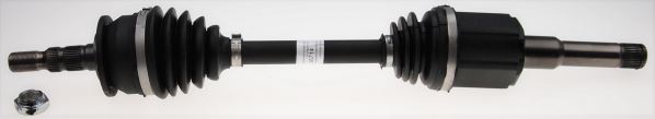 OP-8051 Komple Aks Sol Uzunluk 661mm Opel Astra K 1.6 Cdti - 1.6 Turbo A/T 2015-