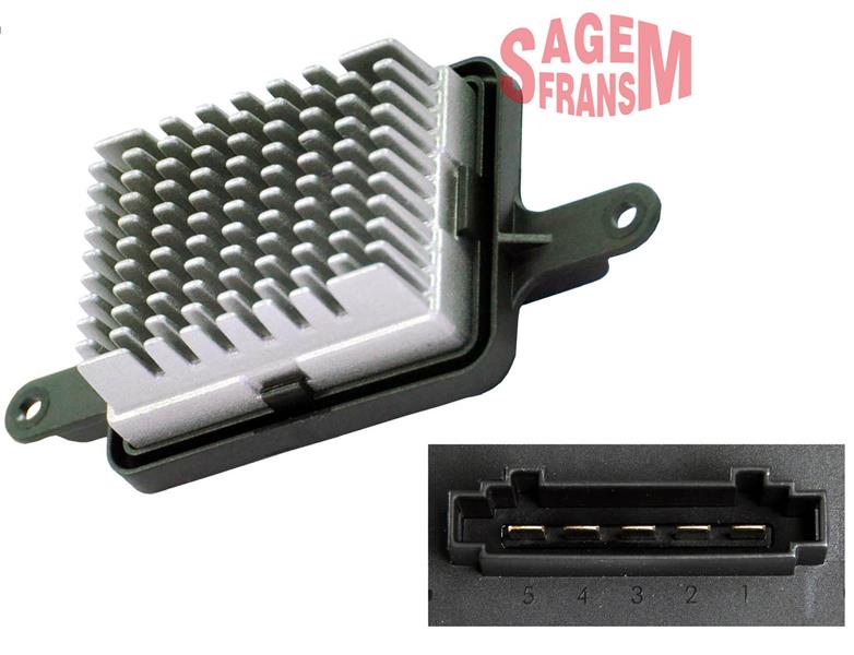SAGEM 210209 Kalorifer Fan Motor Rezistansi Latitude-Talisman 15 >