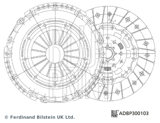 BLUEPRINT ADBP300103 Debriyaj Seti