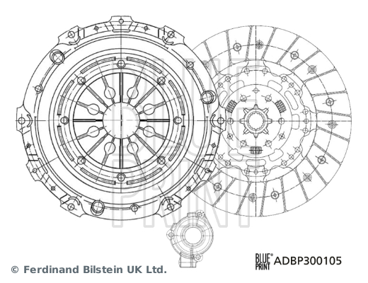 BLUEPRINT ADBP300105 Debriyaj Seti