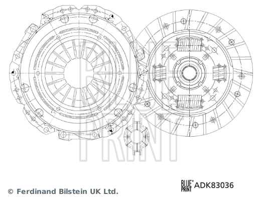 BLUEPRINT ADK83036 Debriyaj Seti Sj Series/Samurai