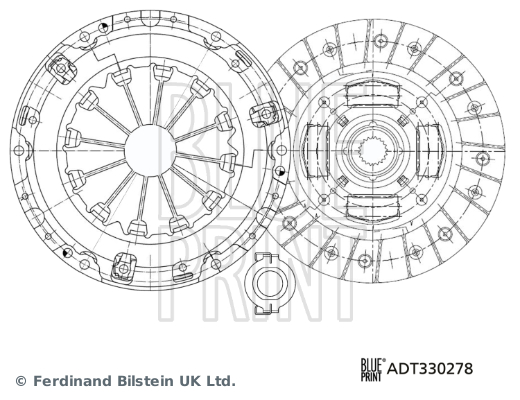 BLU-ADT330278 Debriyaj Seti Suzuki