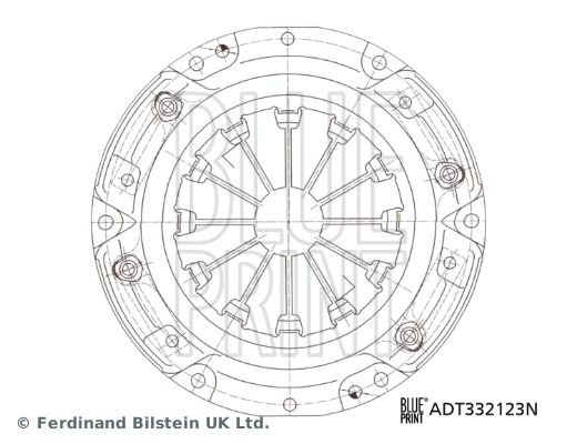 BLUEPRINT ADT332123N Debriyaj Baskisi