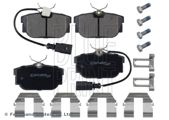 BRE-P 85 059 Arka Fren Balatasi-Kablolu-  (Vw Transporter 97-04  Sharan 01-10  Seat Alhambra 03-10)