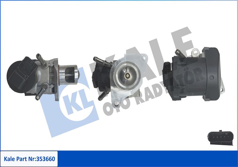 KALE 353660 Egr Valfi Bmw N47 N57 E87 E90 F10 F20 F30 F01 E84 E83 E70 E71 F25 F26 F15 F16