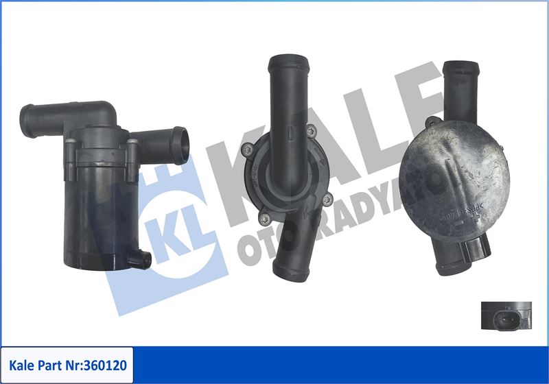 KALE 360120 İlave Su Pompasi Ford Mondeo-Smax 07> Land Rover Discovery 05> Volvo S60-S80-V60-V70 07> 1.6 Ecoboos T