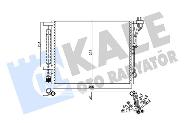 1682233880 Klima Radyatörü  Optima