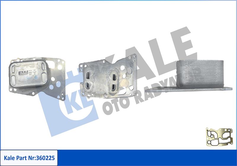 KALE 360225 Yag Sogutucusu Bmw N47n N57n F20 F21 F22 E90 E91 E92 E93 F30 F31 F34 F32 F33 F36 F07 F10 F11 E84 F25 F15