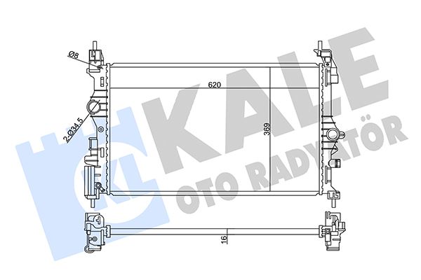 PSA-39059782 Yeni Radyator