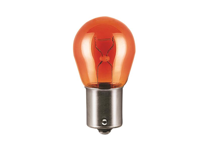 WOLFRAM 27897 Ampul 12v Py21w 21 Bau15s 93 Ampul Yan Tirnak Sari Stop-Sinyal Ve Park Serisi 7507
