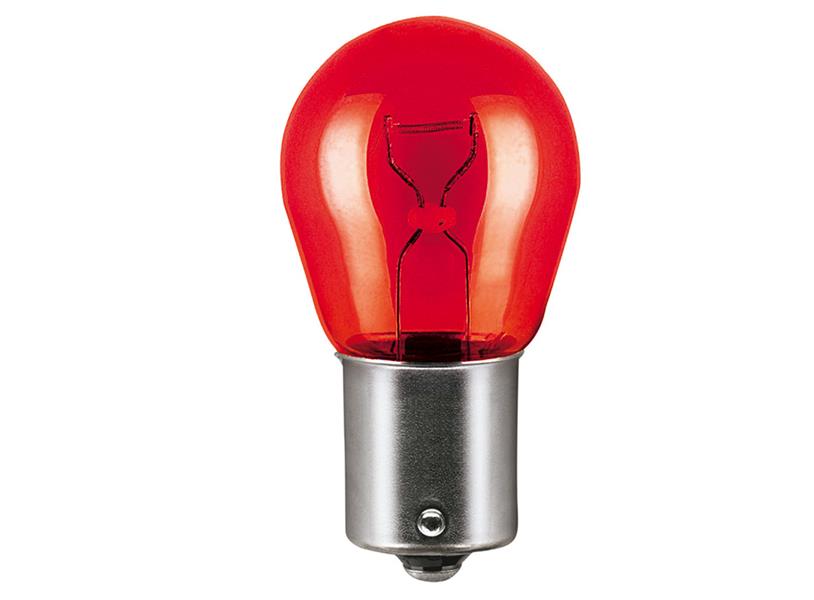 WOLFRAM 27906 Ampul 12v Pr21w 21 Baw9s 93 Ampul Çapraz Üst Tirnak Kirmizi Stop-Sinyal Ve Park Serisi