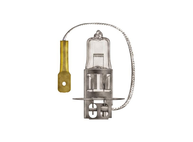 WOLFRAM 34123 Ampul 24 H3 70 Pk22s Standart Işik 64156