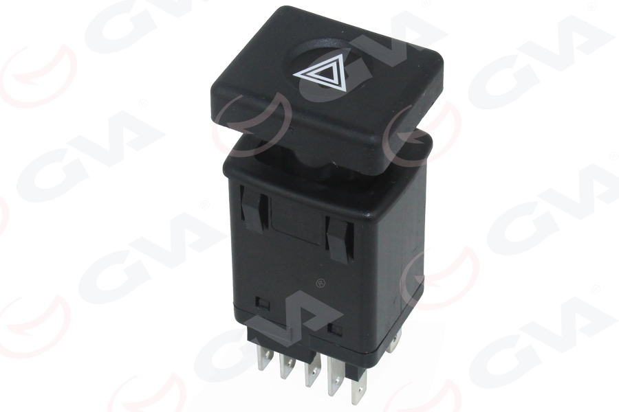 MOTORTEC ELT 0225 Dörtlü Flaşer Düğmesi 9