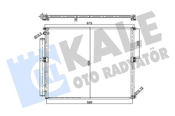 VAL-814236 Kondenser Toyota Land Cruiser