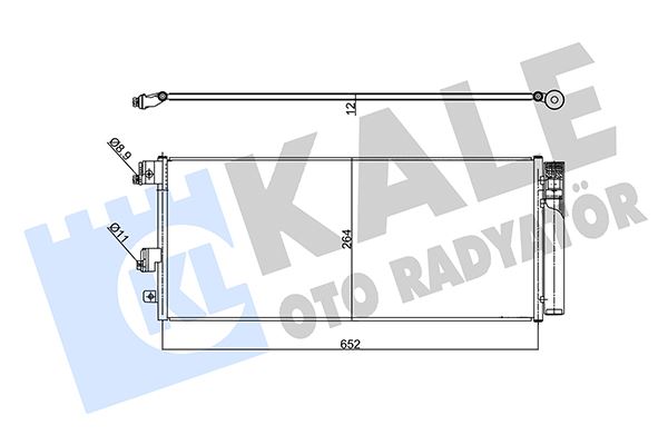 KALE 357955 Klima Radyatörü Kondenseri Al/Al Opel Corsa E 14>19 Adam 14>18 1.0 Xfl-Xft 1.3 Dte-Dtc-Dtn-Dtr 1 .4 Neh-Nej-Xej-B/D14xel 1.6 B16les My17.5 Hariç