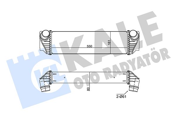 42-1417 Turbo Radyatoru (Intercooler) Bmw 5 (F10) 535 D 299 Hp 2010-2011