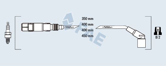 FAE 85955 Atesleme Kablosu Seti Bmw M43 E36 E46 E34