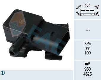 FAE 16102 Egzoz Basinc Sensoru Bmw N47 N57 M57 E81 E82 E87 E88 F20 F21 F22 E90 E91 E92 E93 F30 F31 F34 F32 F33 F36 E60 E61 F07 F10 F11 E63 E64 F06 F12 F13 F01 F02 E84 E83 F25 F26 E70