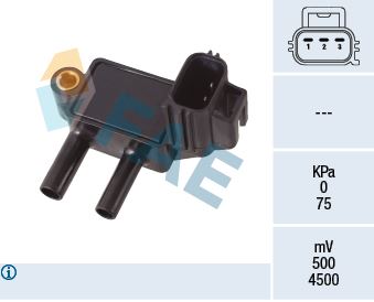 FAE 16118 Egzoz Gazi Basinç Sezicisi - Ford Focus Iii 11> 1.6 Tdci C-Max Ii Dxa-Cb7. Dxa-Ceu 1.6 Tdci 10> Focus Iii 2.0 Tdci 10> Kuga I 2.0 Tdci 08>14 Mondeo Iv Ba7 1.6 -2.0 Tdci 11>15 Volvo C30 D2 10>12