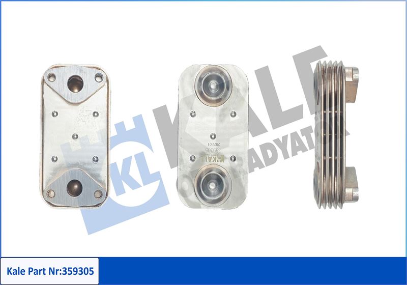 KALE 359305 Motor Yağ Soğutucusu Paslanmaz Çelik Peugeot Boxer Citroen Jumper 3.0 Hdi 06> Fiat Ducato 140-180 06 >-Fuso Cante
