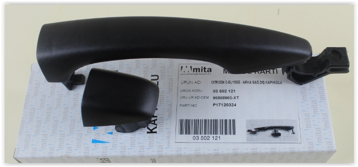 MITA 03502121 Arka Sağ Diş Kapi Kolu Citroen C-Elysee /P301