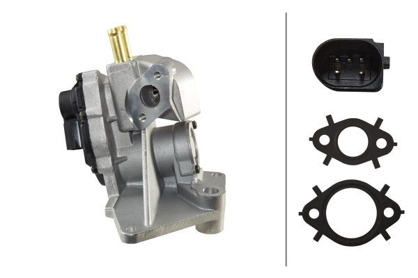 HELLA 6NU010171721 Egr Valfi Audi-A3-Altea-03/04-Leon-Toledo-Octavia-Eos-Golf Plus V-Passat-Touran