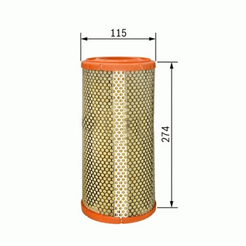 FILT AR 234/2 Hava Filtresi Boru Idea/Punto