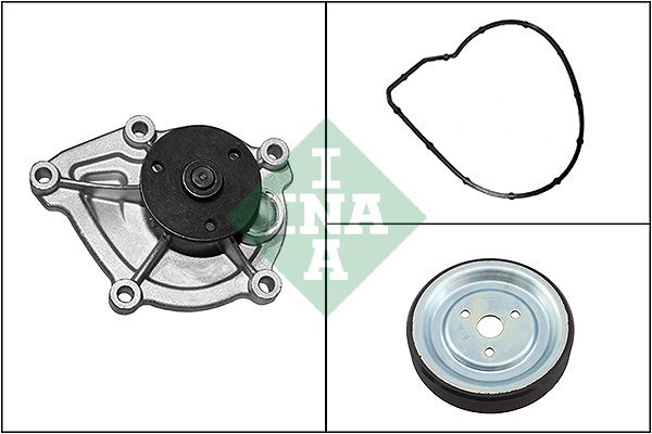 INA 538046630 Devirdaim Pompasi Kasnagi Opel Grandland Peugeot Partner-Berlingo-P207-P208-P308-P508-Rcz-3008-P50 08 Citroen C3-C4-C5-Ds3-Ds4-Ds5 1.4 16v Vti 1.6 Vti-Thp Bmw N13 F20 F30 Mini R55 R56>R60 R61