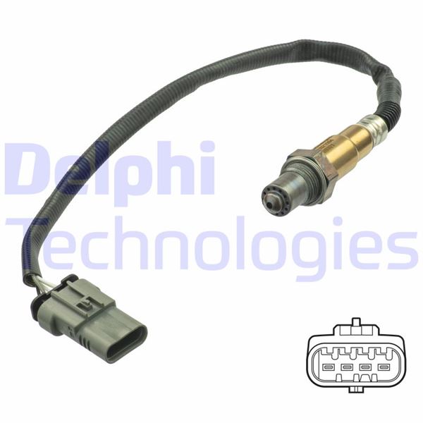 DELPHI ES21094-12B1 Oksijen Sensörü Ön-Arka Astra K-Corsa E-Adam-Insignia B-Mokka-Karl 1.0-1.4-1.5 B10xfl-B14xe-Xfl-Xft- B15sfl-Sft