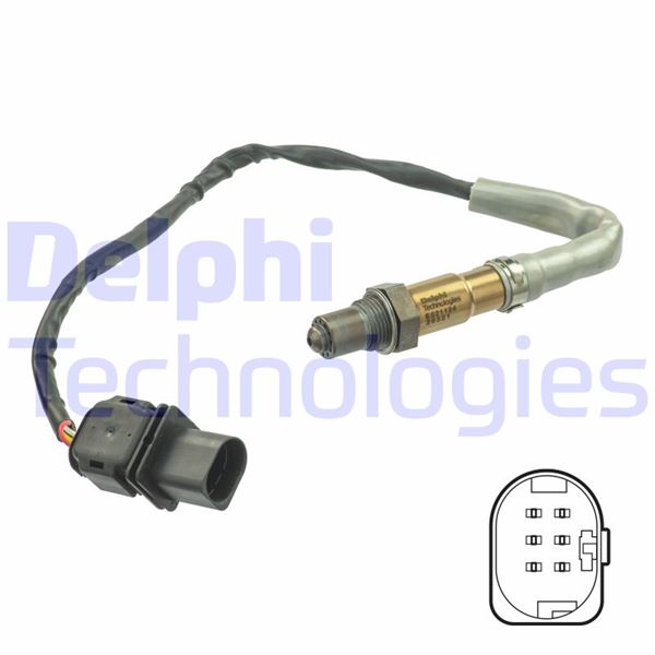 DELPHI ES21124-12B1 Oksijen Sensörü A4-A5-A6-Q5-Exeo 07-2004-05-2017