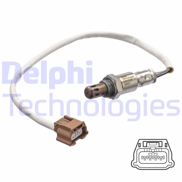 DELPHI ES21259-12B1 Ön/Sol-Sağ Oksijen Sensörü Juke-Micra-Qashqai 01-2010>