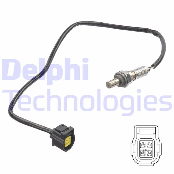 DELPHI ES21342-12B1 Oksijen Sensoru Kat. Sonrasi Mercedes W204 S204 C204 W212 S212 C207 A207 R172