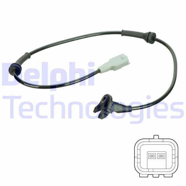 DELPHI SS20745 Ön Abs Devir Sensörü P307 00>12 P308 07>14 P3008 09>16 P5008 09>16 C4 09> Ds4 11> Ds5 11>