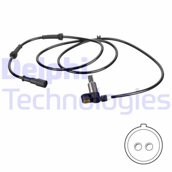 DEL-SS20749 Abs Kablosu Arka Sag Espli Clio Ii 02/1998/