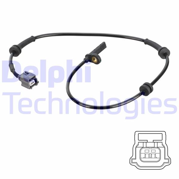 DELPHI SS20774 Abs Sensörü Ön Sağ-Sol Renault Kadjar 15> Nissan Qashqai Ii 13> J11