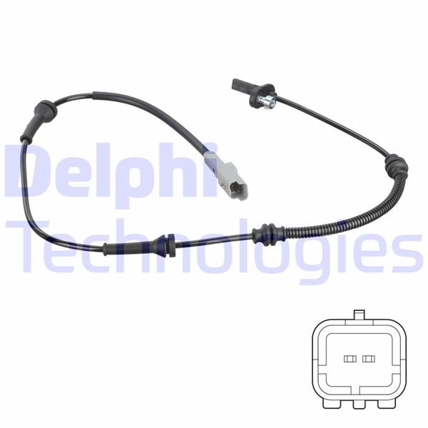 DELPHI SS20780 Abs Hiz Sensörü Citroen C4 Grand Picasso-308-308 Sw 02-2013>