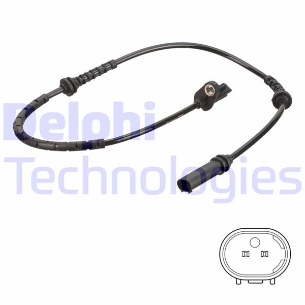 DELPHI SS20792 Abs Sensoru On Sag Sol Bmw F45 F46 F48 F39