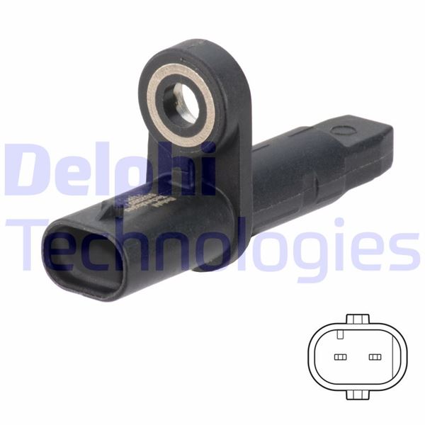 DELPHI SS20801 Abs Hiz Sensörü Berlingo-C5-Ds3-Ds7-Ds9-3008-308-5008-508-Partner-Rifter 05-2016>