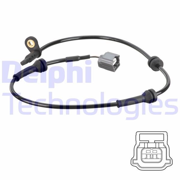 DELPHI SS20802 Abs Hiz Sensörü Qashqai-X-Trail-Koleos 11-2013>